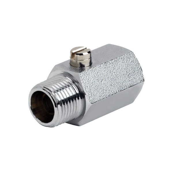 Dwyer Instruments Mini brass ball valve, screwdriver slot, 1/4" pipe size MV5-SM2 - main